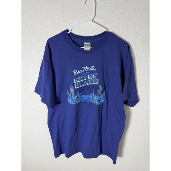 Gildan Other - Vintage Bette Midler On Tour "Kiss My Brass" t shirt Men's Large New